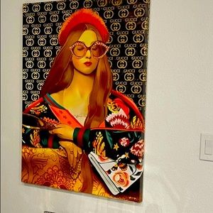 Oliver gal Zgallerie acrylic painting